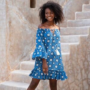 Skemo Beach Evil Eye Theodora Dress